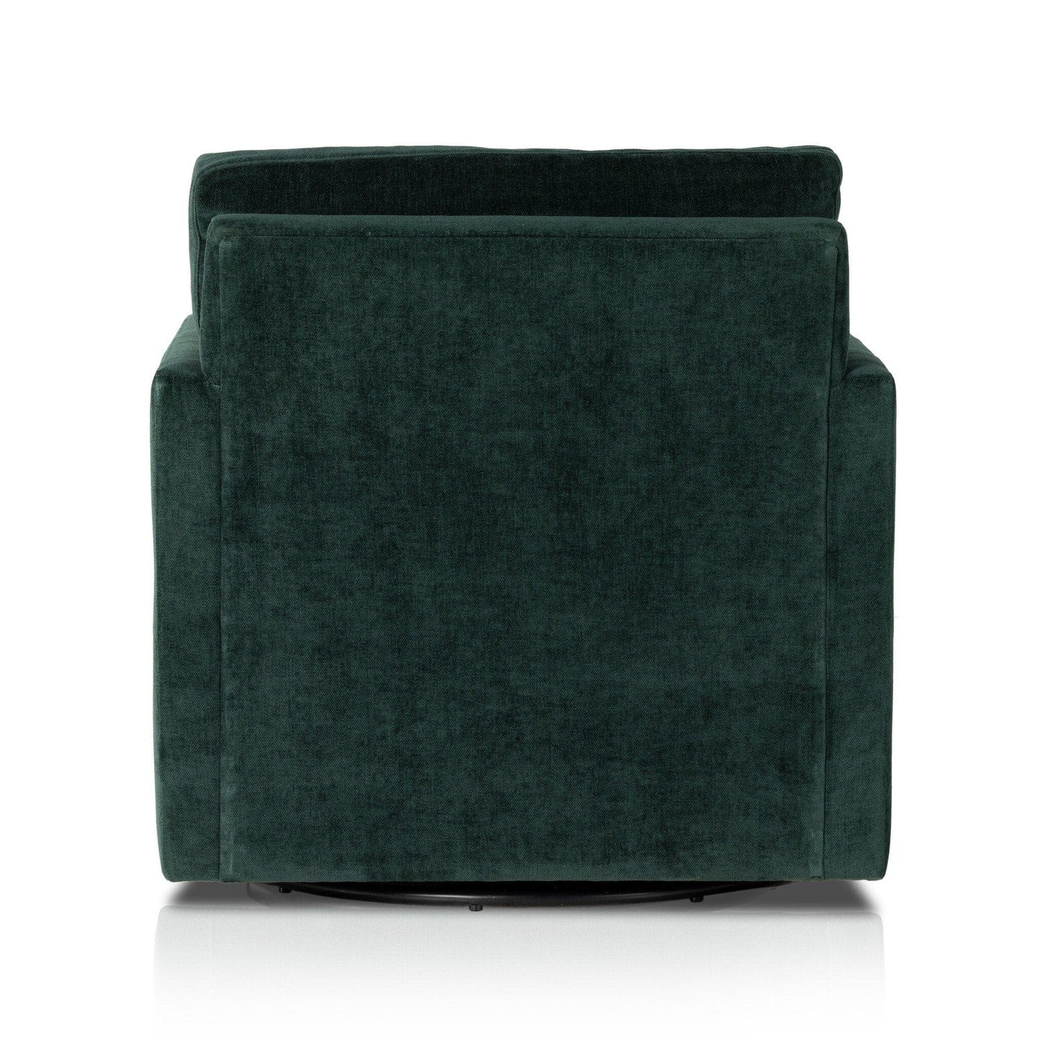 Olson Swivel Chair - Emerald Worn Velvet