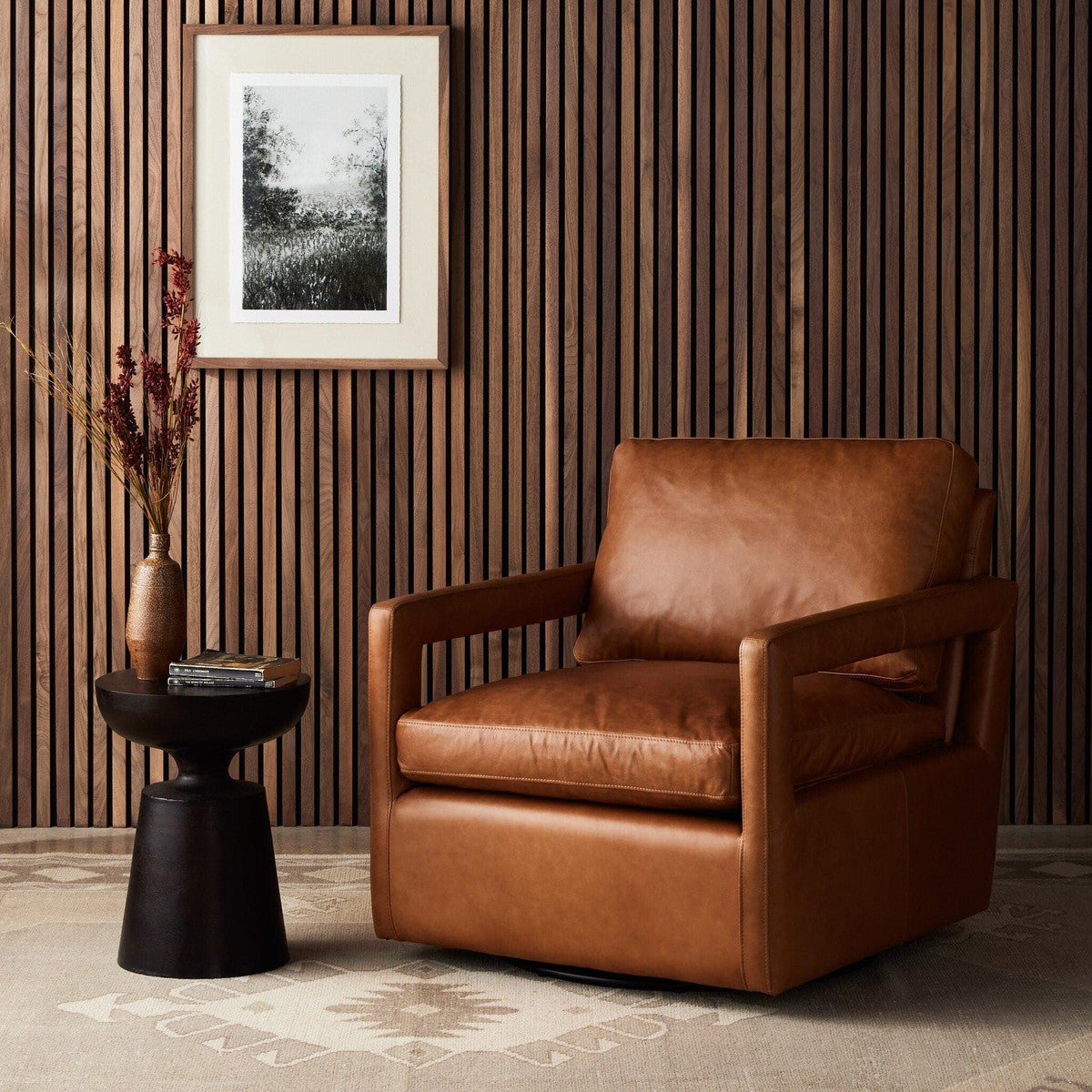 Olson Swivel Chair - Sonoma Butterscotch