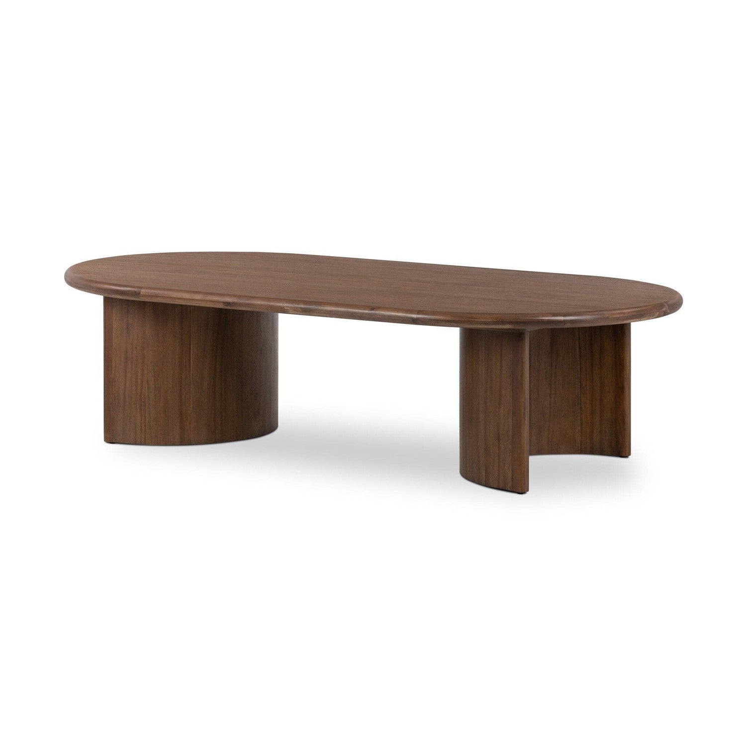 Paden Coffee Table - Seasoned Brown Acacia