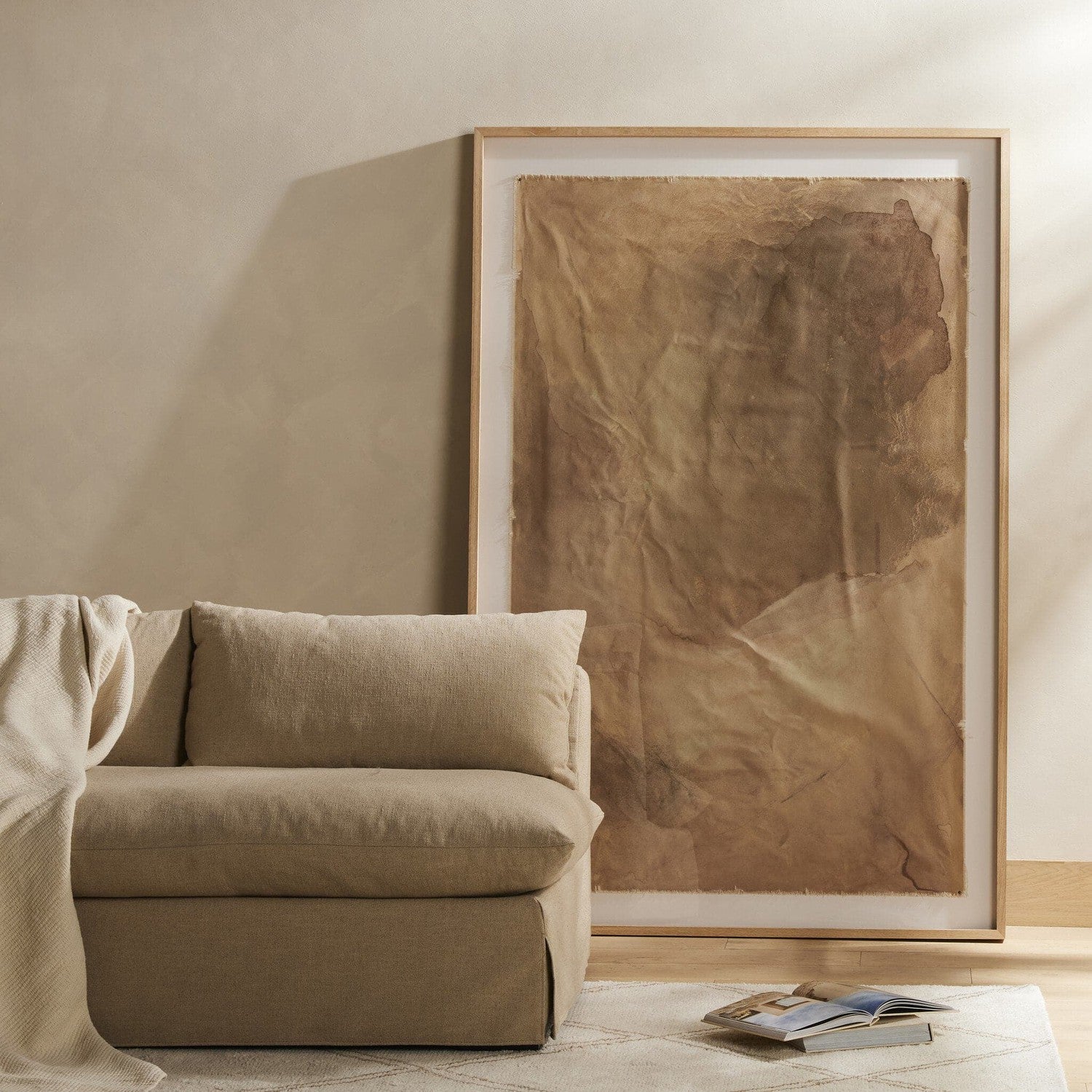 Mushroom Fields by Molly Supplee - Vertical Grain 2.5 White Oak