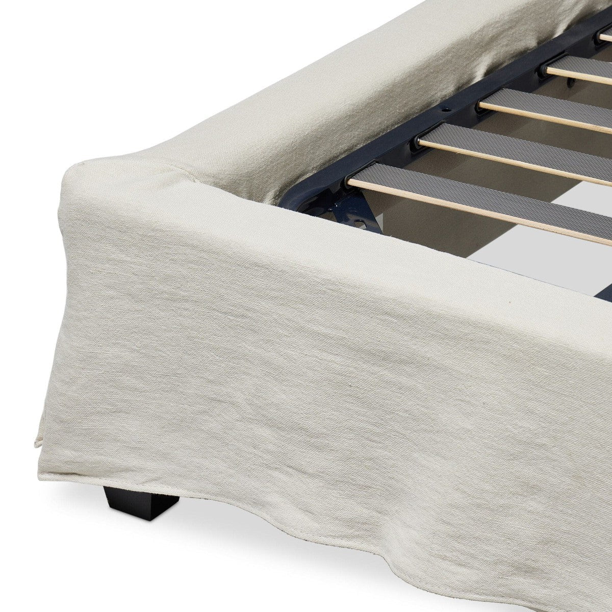 Meryl Slipcover Bed - Broadway Mist - King