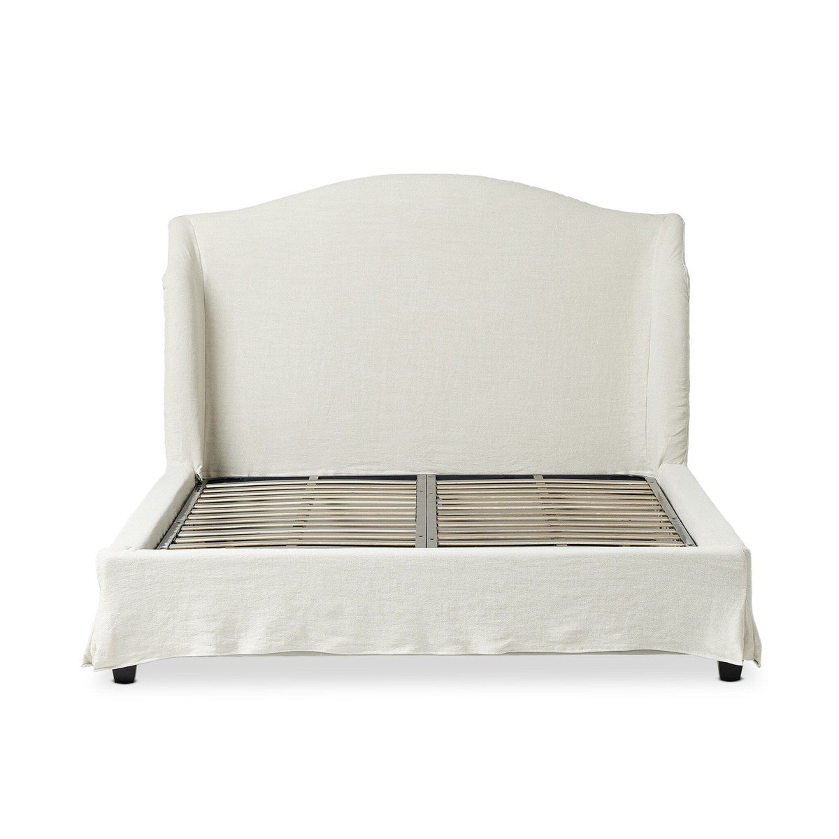 Meryl Slipcover Bed - Broadway Mist - Queen
