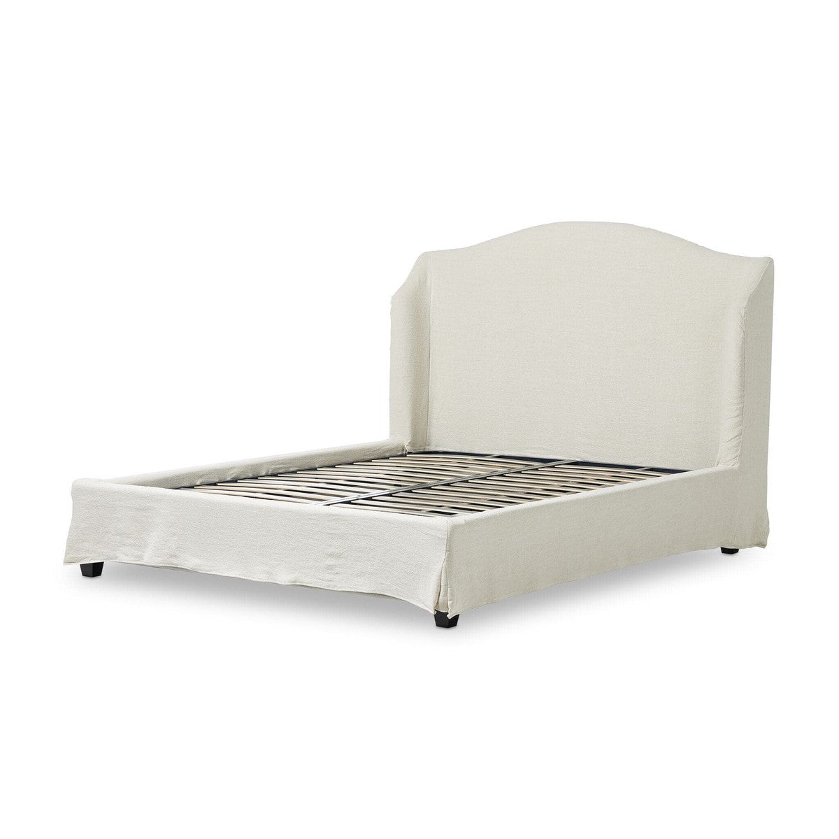 Meryl Slipcover Bed - Broadway Mist - King