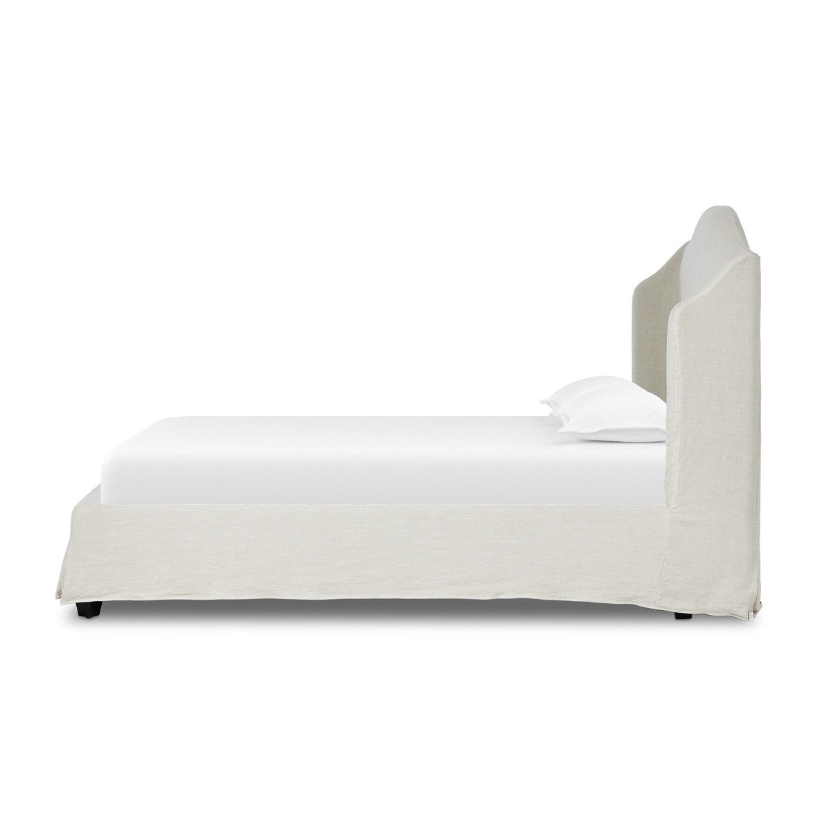 Meryl Slipcover Bed - Broadway Mist - Queen