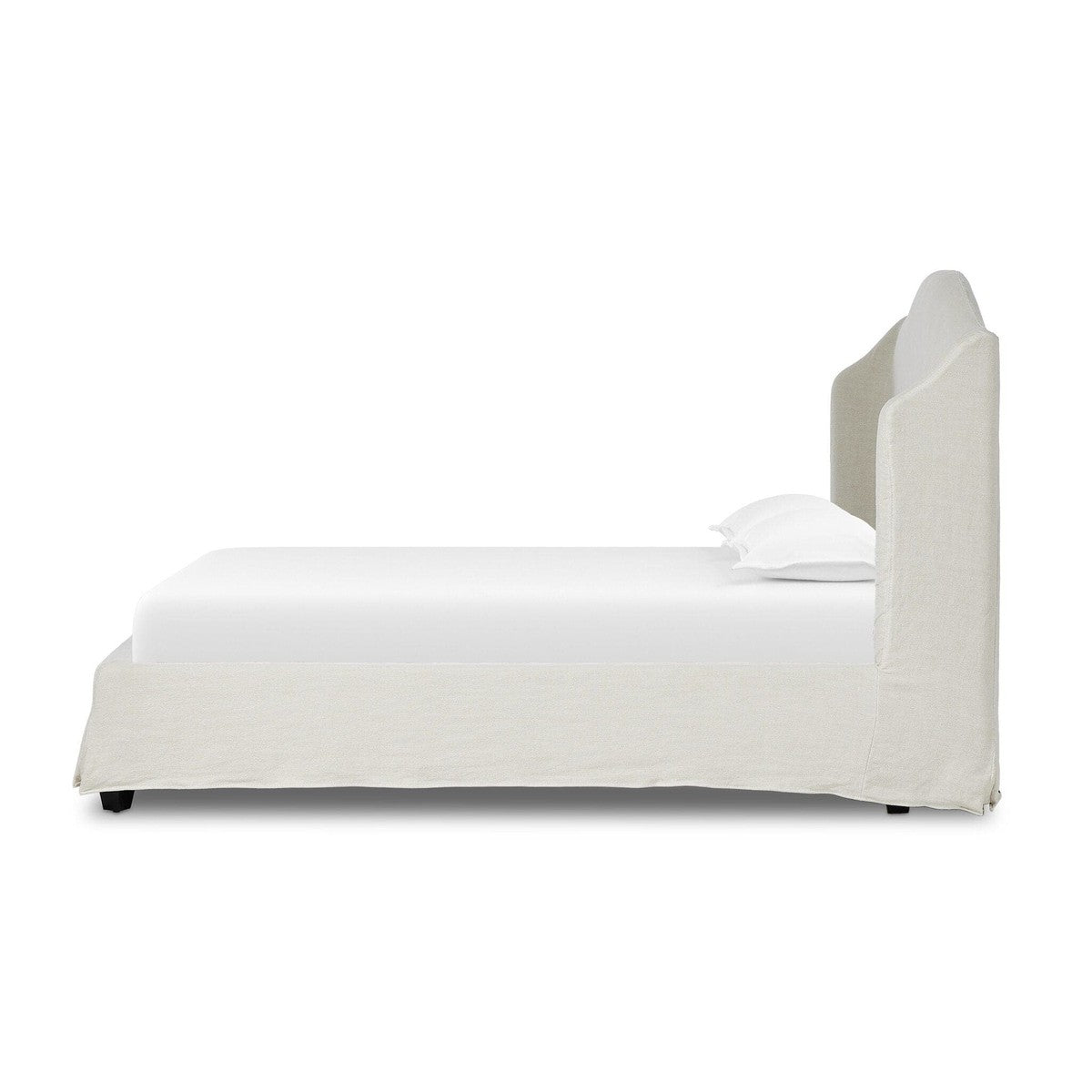 Meryl Slipcover Bed - Broadway Mist - King