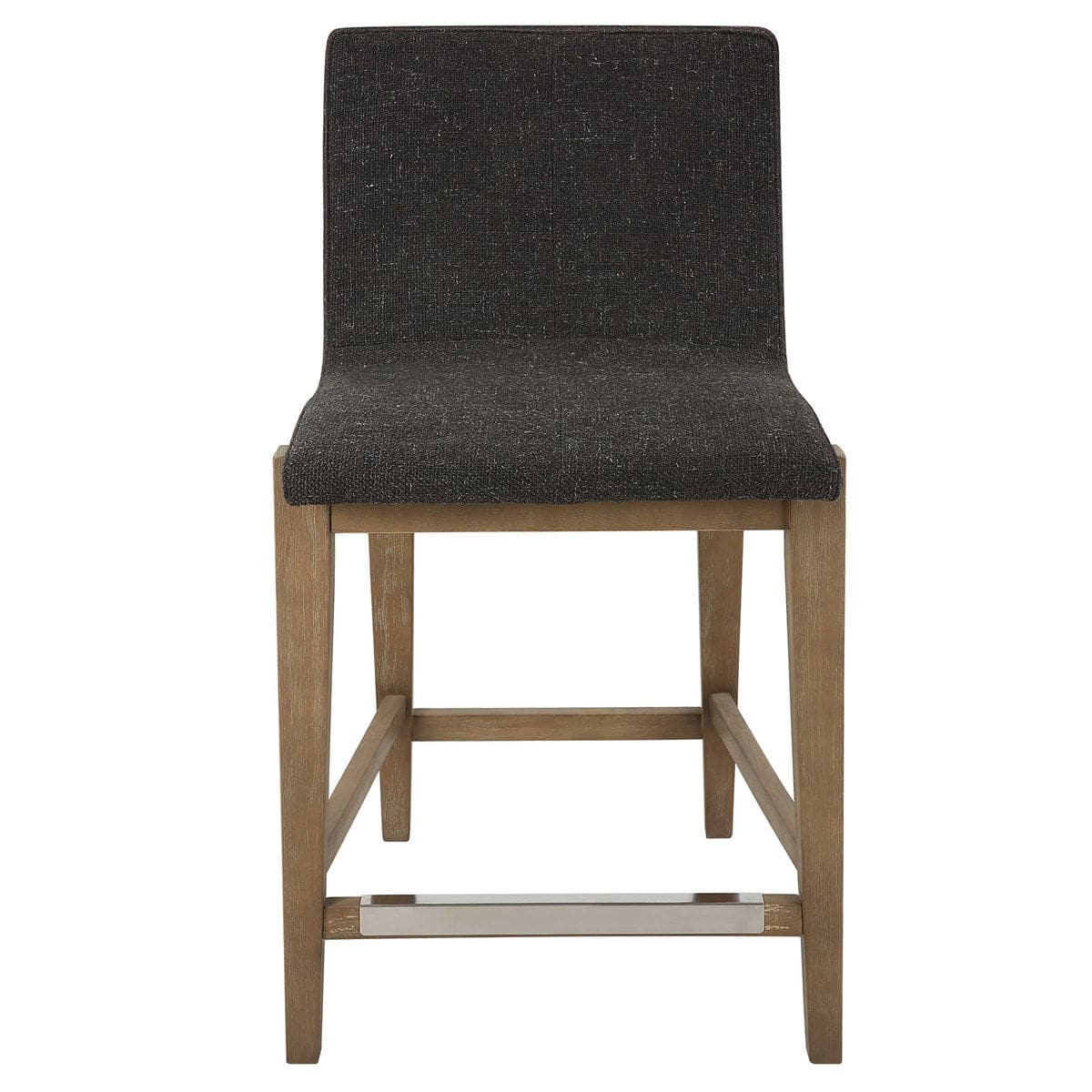 Uttermost Klemens Chocolate Counter Stool-Uttermost-UTTM-23822-Bar Stools-2-France and Son