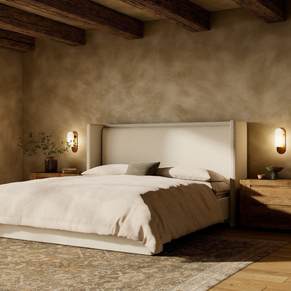 Sophia Bed - Portland Cream - King