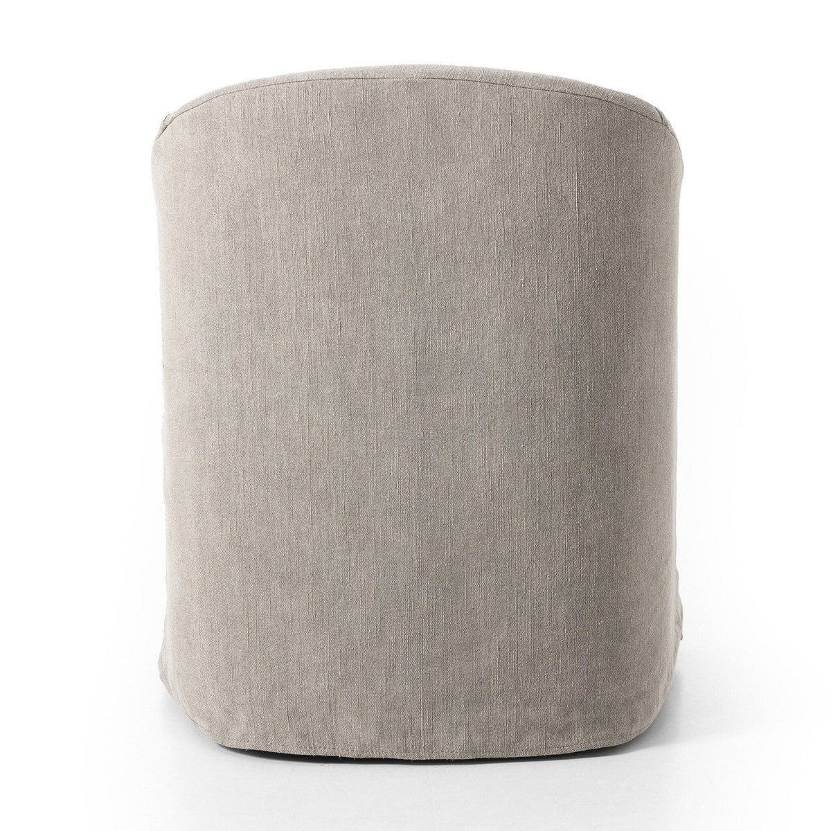 Cove Dining Chair With Casters - Heather Twill Stone