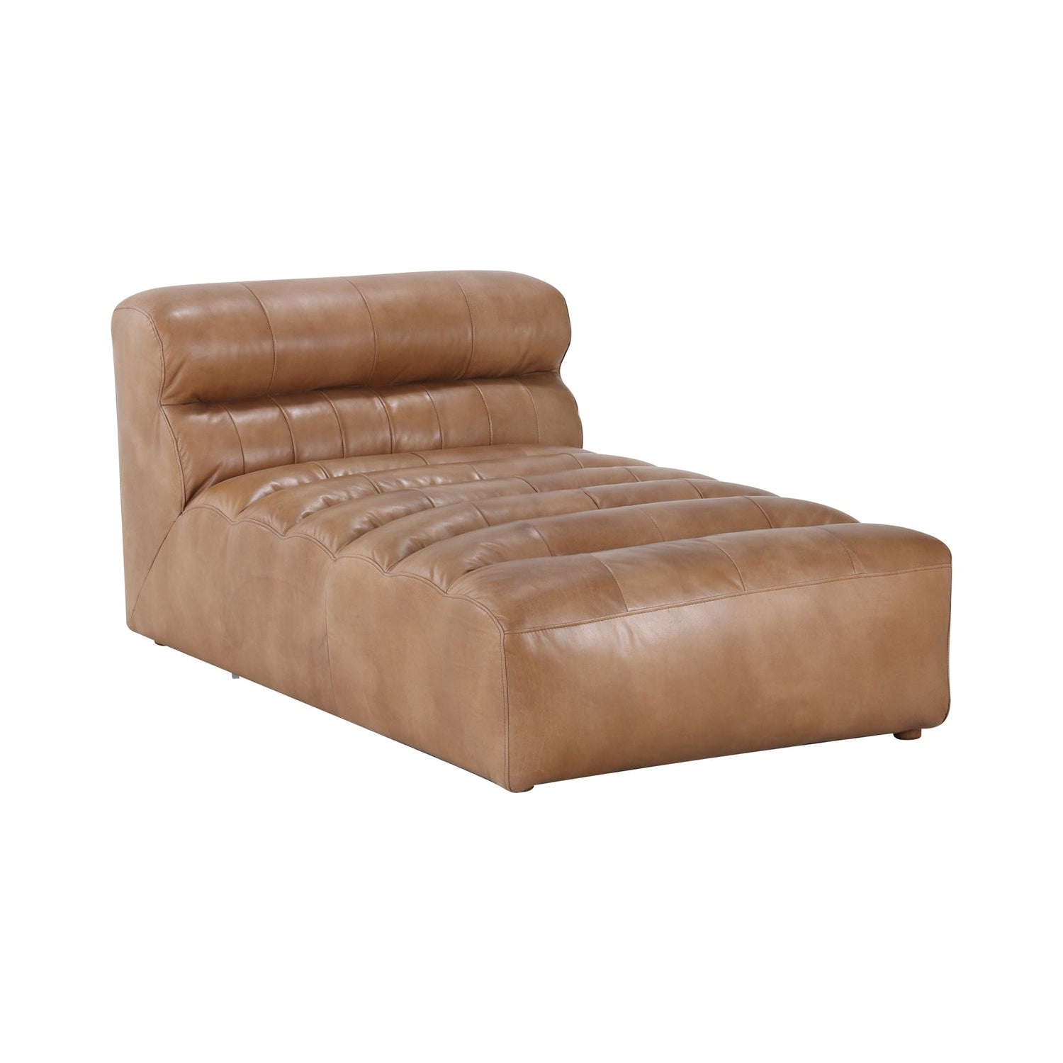 Ramsay Leather Chaise-Moes-MOE-QN-1010-40-Chaise LoungesTan-8-France and Son