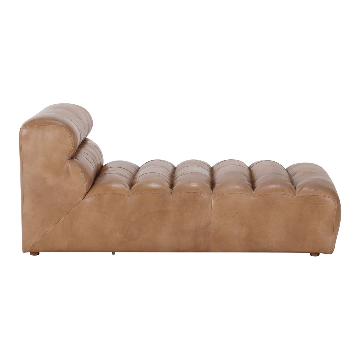 Ramsay Leather Chaise-Moes-MOE-QN-1010-01-Chaise LoungesAntique-11-France and Son
