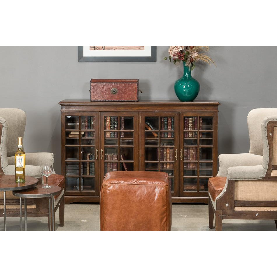 Carmel-By-The-Sea Bookcase-SARREID-SARREID-25364-3-Bookcases & Cabinets-2-France and Son