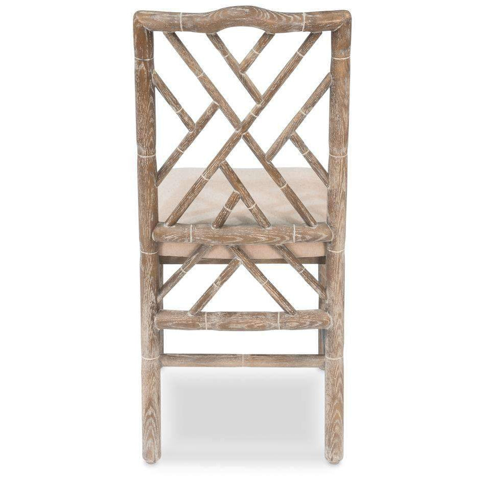 Brighton Bamboo Side Chair-SARREID-SARREID-26433-Dining ChairsGrey-8-France and Son