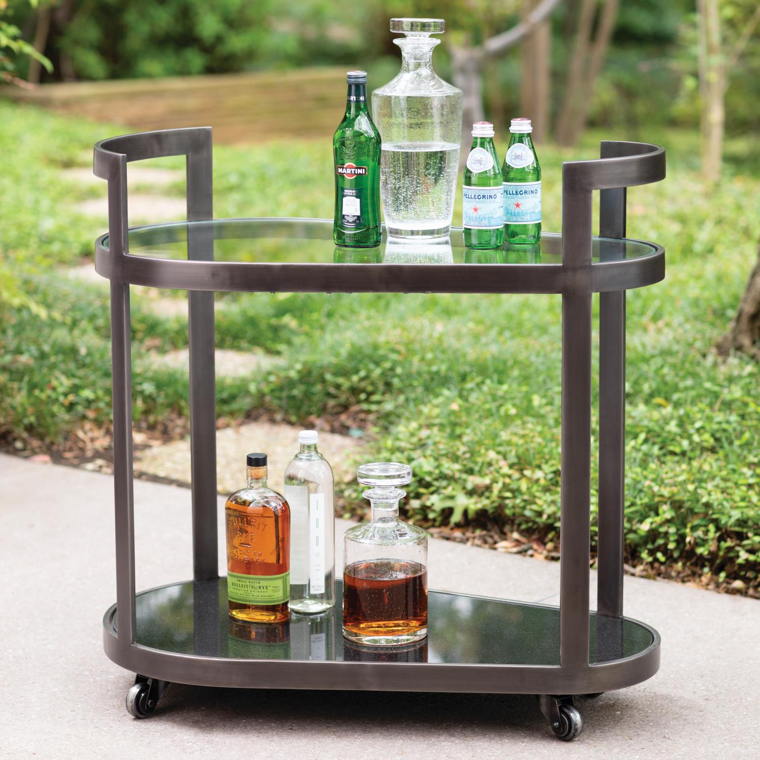 Regan Bar-Global Views-GVSA-7.91092-Bar StorageAntique Brass-5-France and Son
