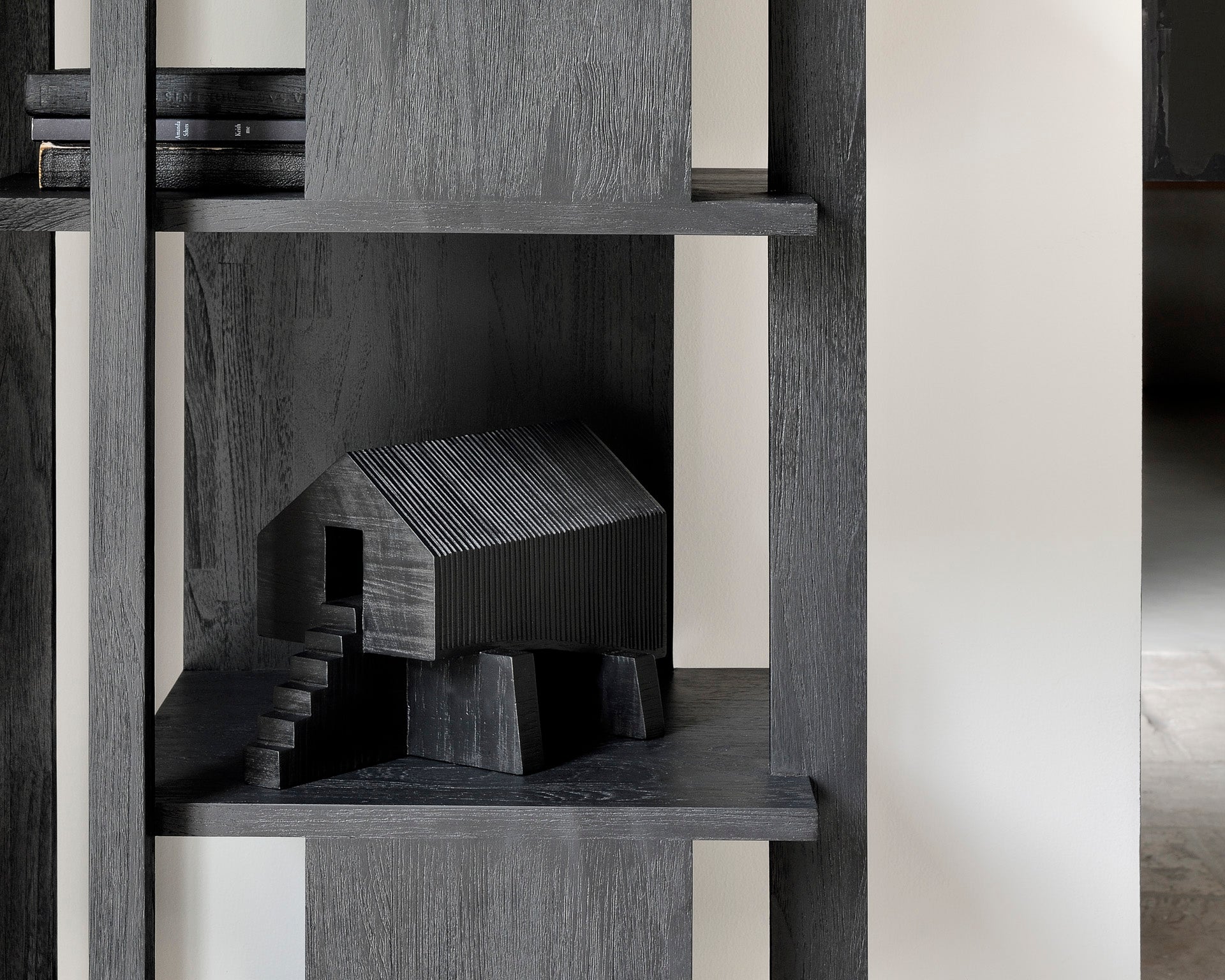 Stilt House Object - Black