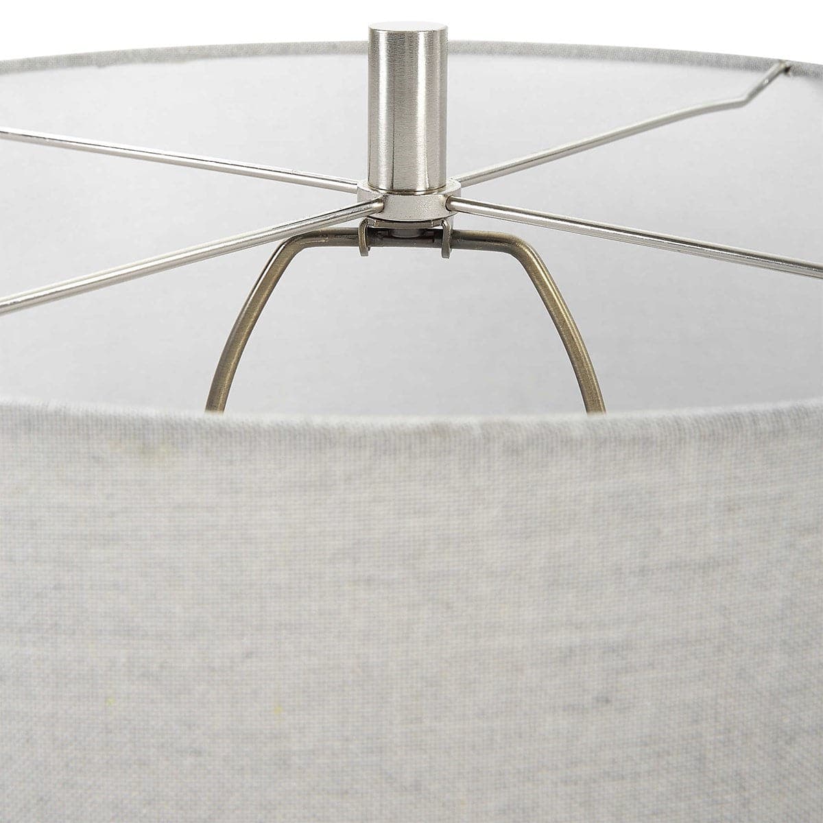 Uttermost Odawa White Farmhouse Table Lamp-Uttermost-UTTM-30248-1-Table Lamps-1-France and Son