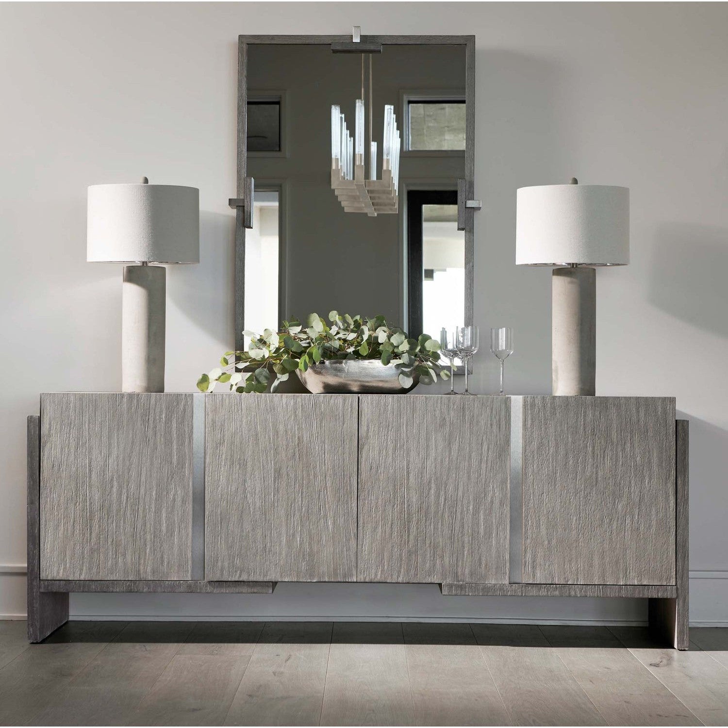 Foundations Entertainment Credenza-Bernhardt-BHDT-306890-Media Storage / TV Stands-2-France and Son