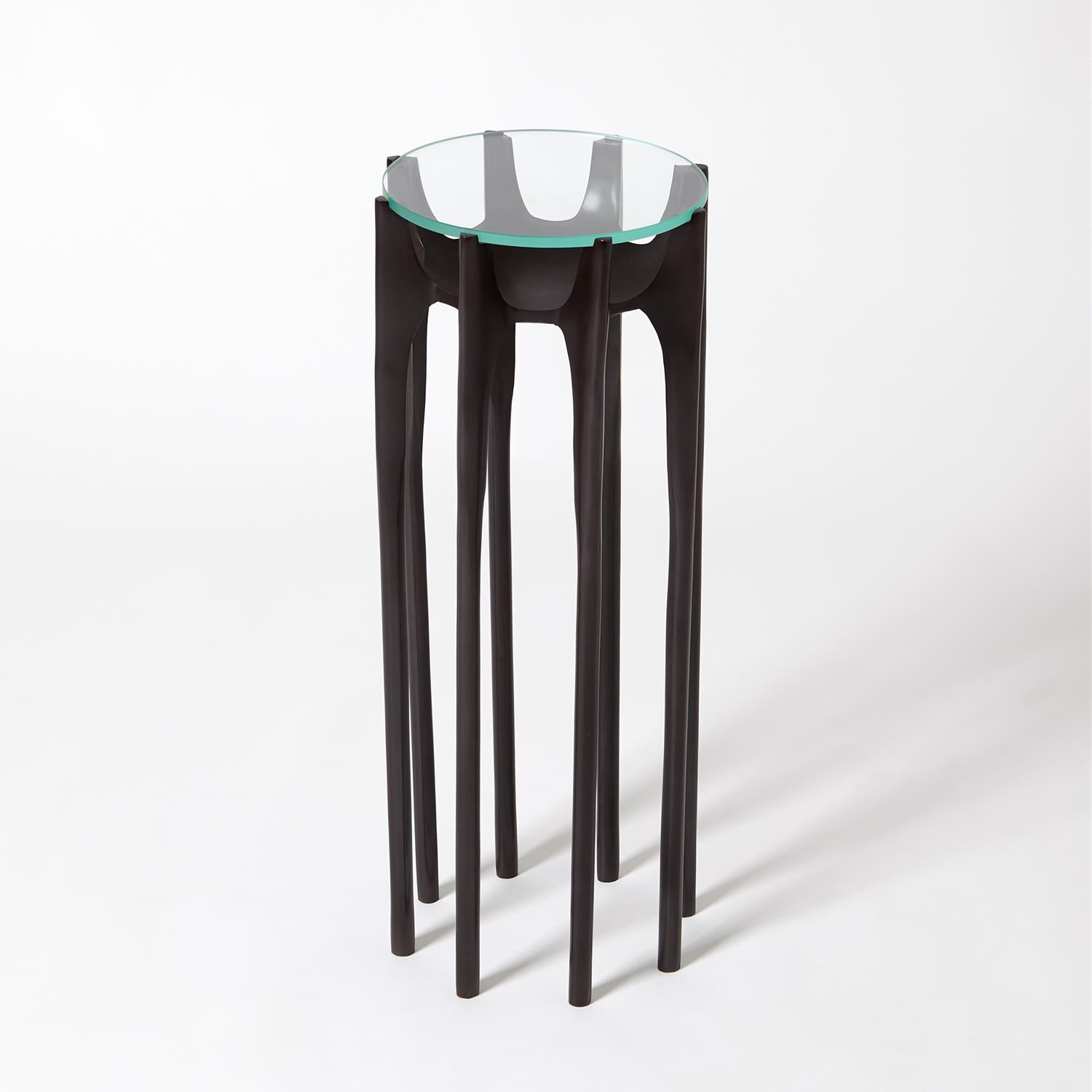Aquilo Accent Table-Global Views-GVSA-7.91115-Side TablesOil Rubbed Bronze-1-France and Son