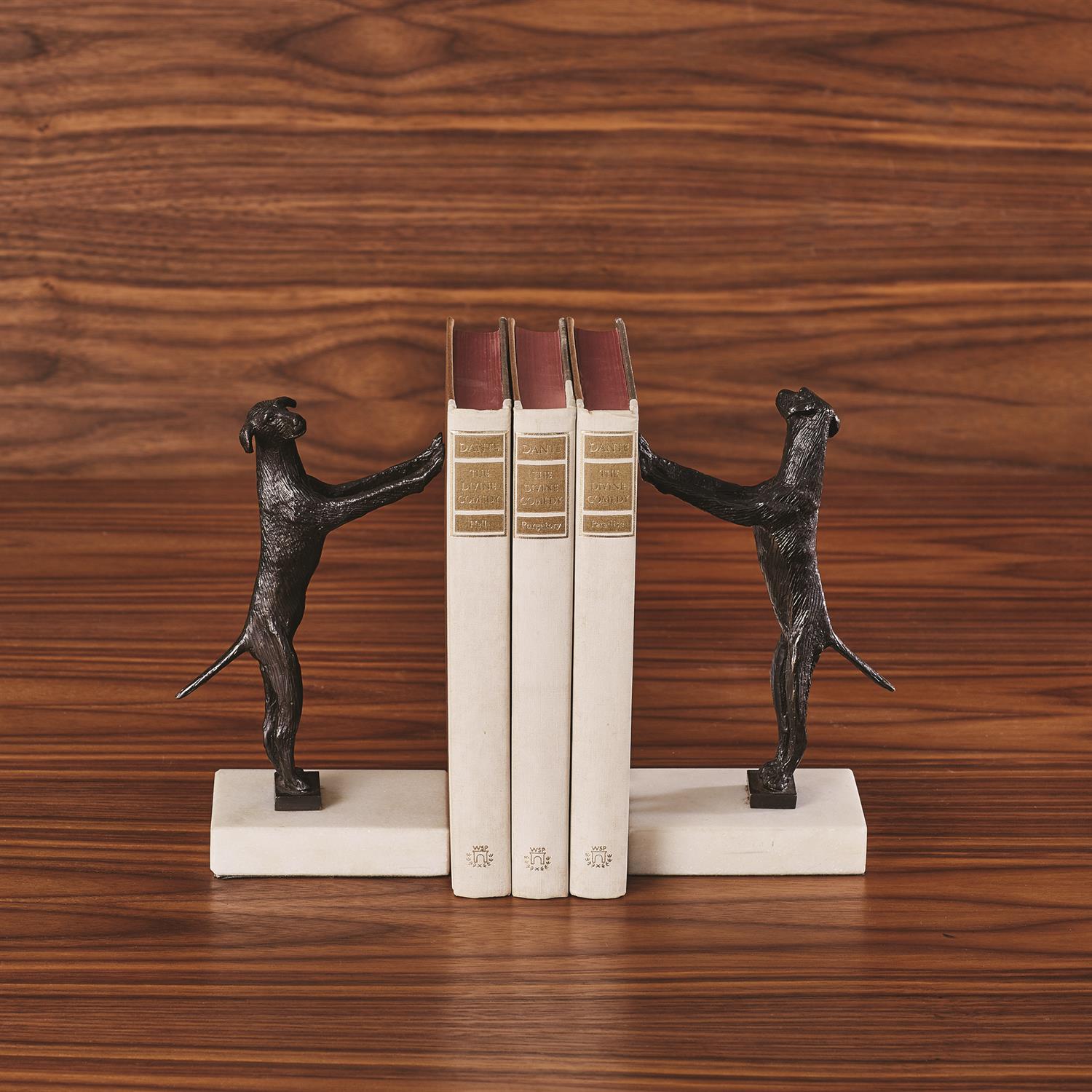 Golden Retriever Bookends - (Pair)-Global Views-GVSA-8.80320-Bookends-2-France and Son