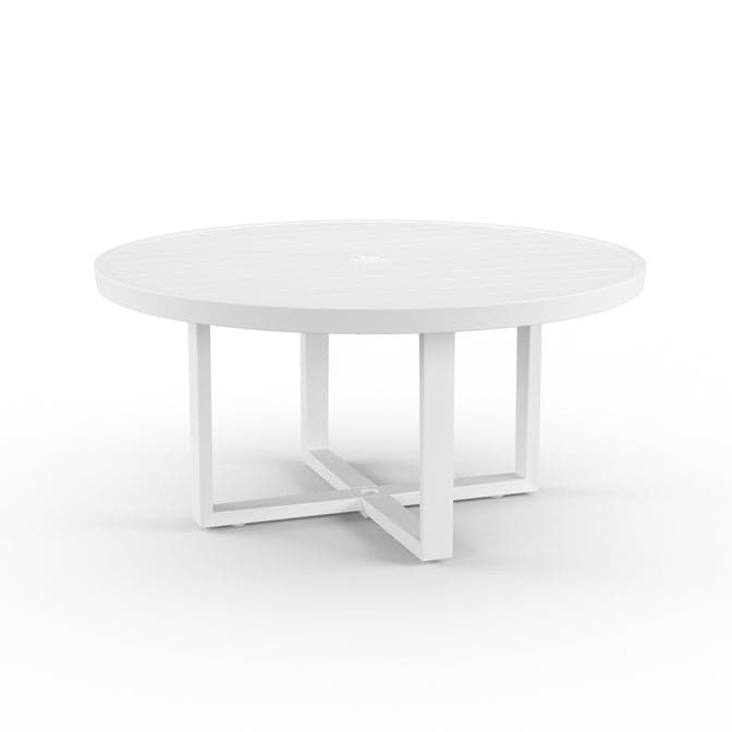 Newport Round Dining Table-Sunset West-SUNSET-4801-RDT60-Dining Tables60"-2-France and Son
