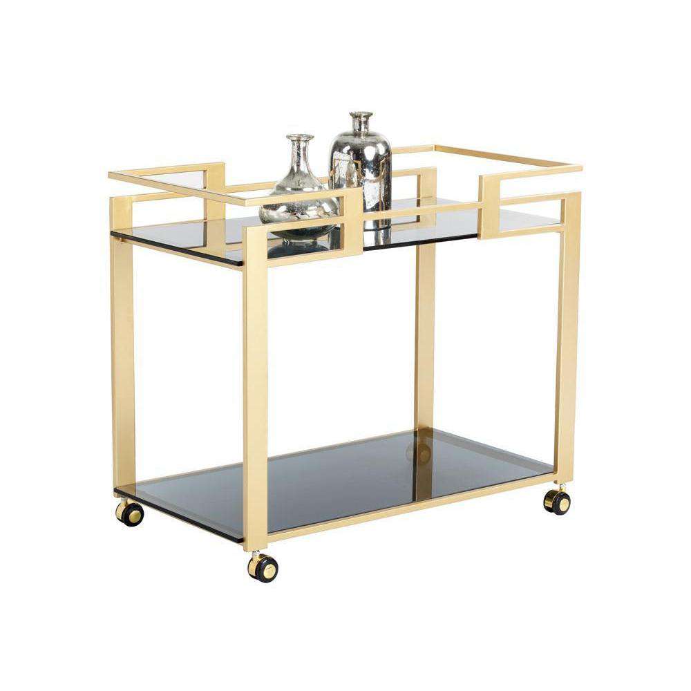 Avondale Bar Cart-Sunpan-SUNPAN-100593-Bar Storage-3-France and Son