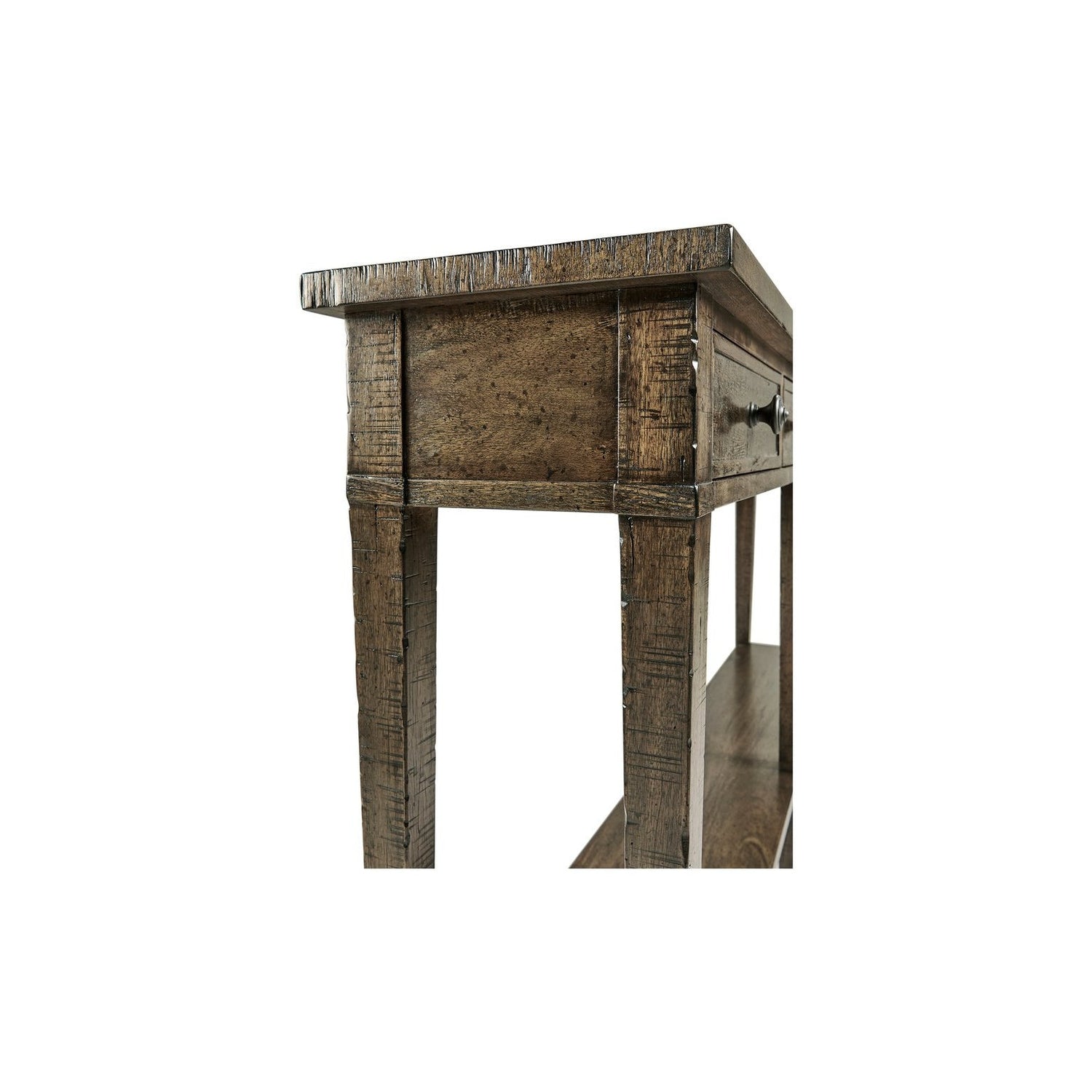 Four Drawer Console-Jonathan Charles-JCHARLES-491083-CFW-Console TablesCountry Walnut-9-France and Son