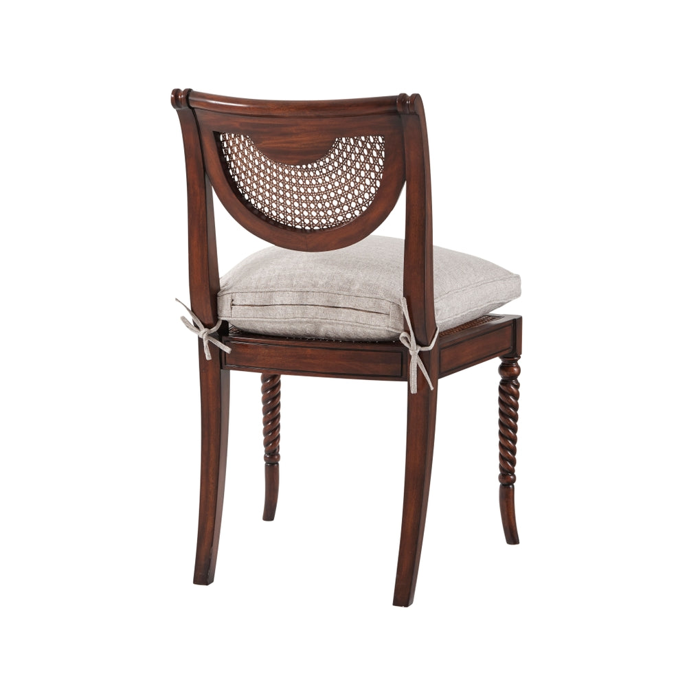 Lady Emily's Favourite Side Chair - Set of 2-Theodore Alexander-THEO-4000-281.1AQP-Dining Chairs-2-France and Son