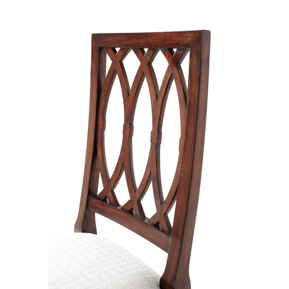 Lady Emily's Invitation Side Chair - Set of 2-Theodore Alexander-THEO-4000-905.1AQP-Dining Chairs-4-France and Son