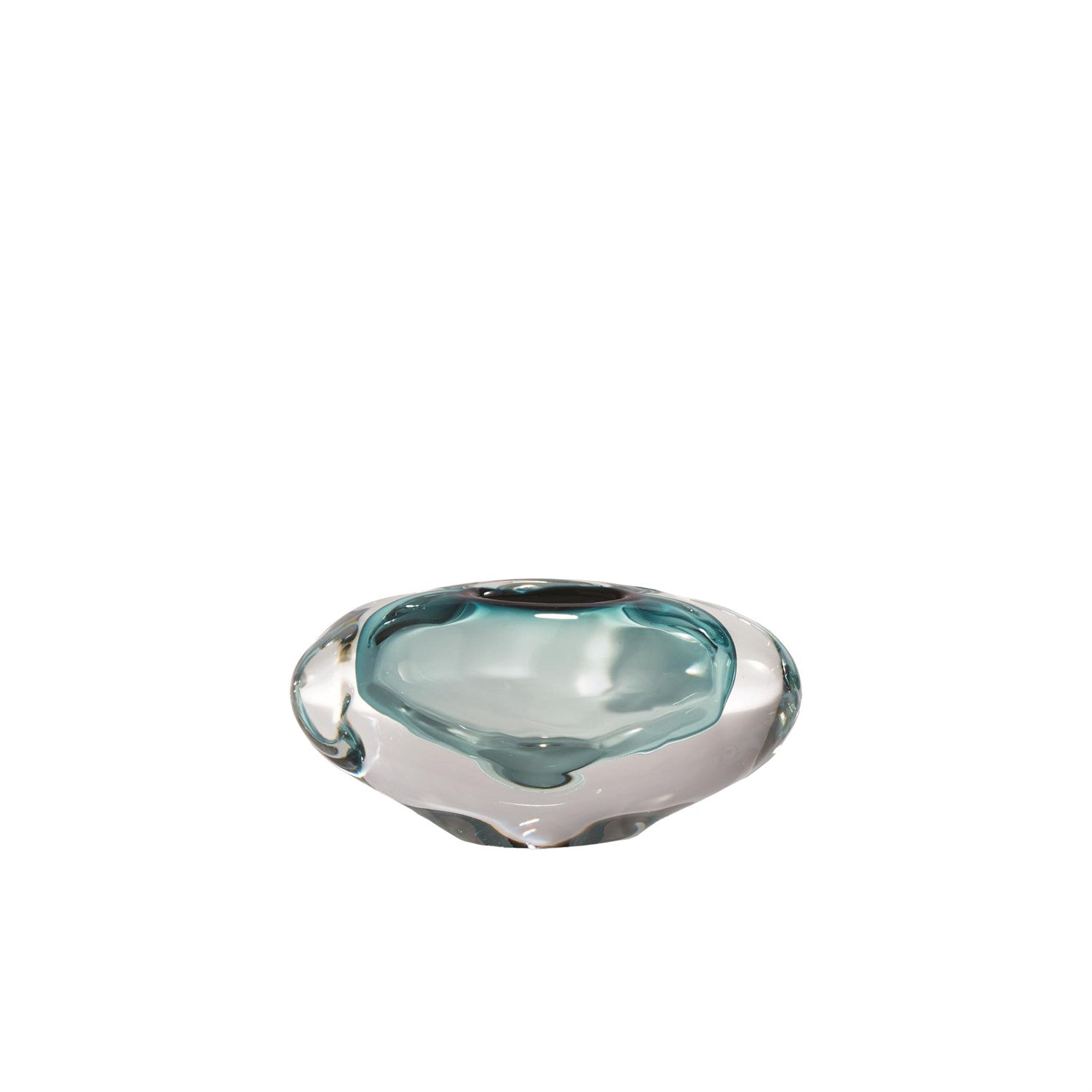 Abstract Bean Vase-Global Views-GVSA-6.60486-VasesSmall-Azure-6-France and Son