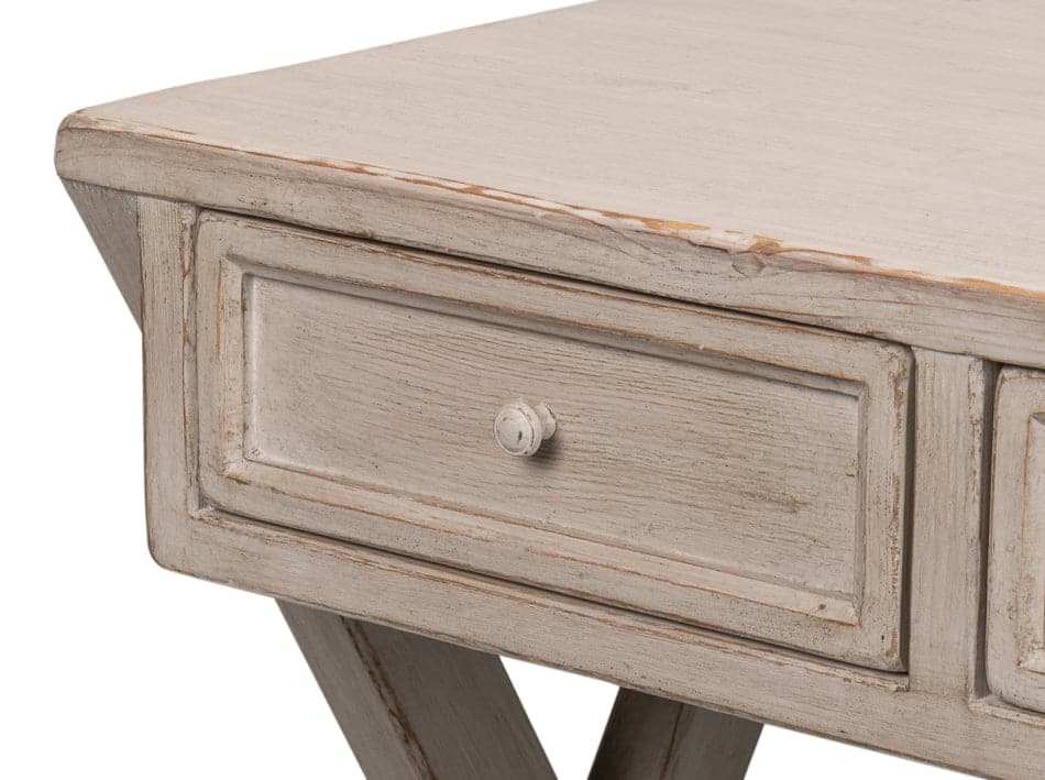 Kitchen Desk, Stone Grey