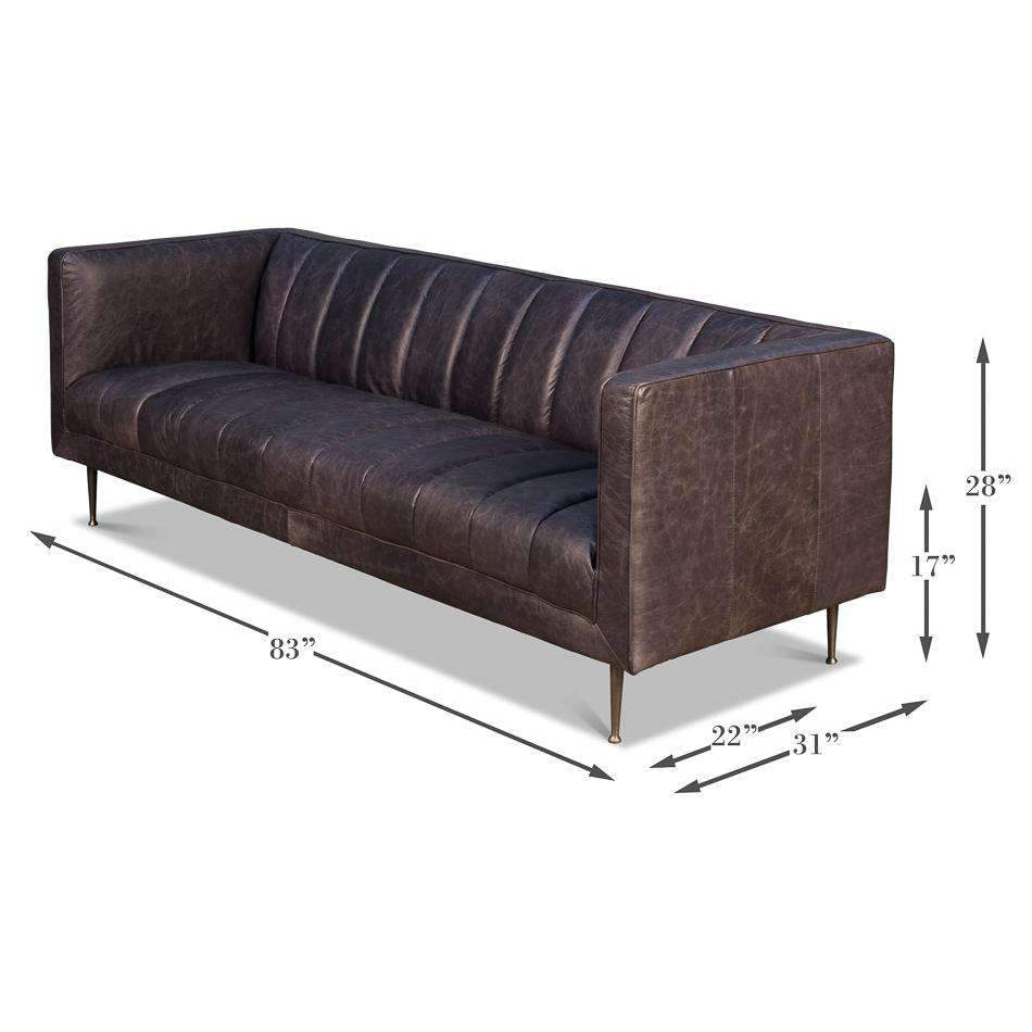 Currency Grey Sofa-SARREID-SARREID-40926-Sofas-2-France and Son