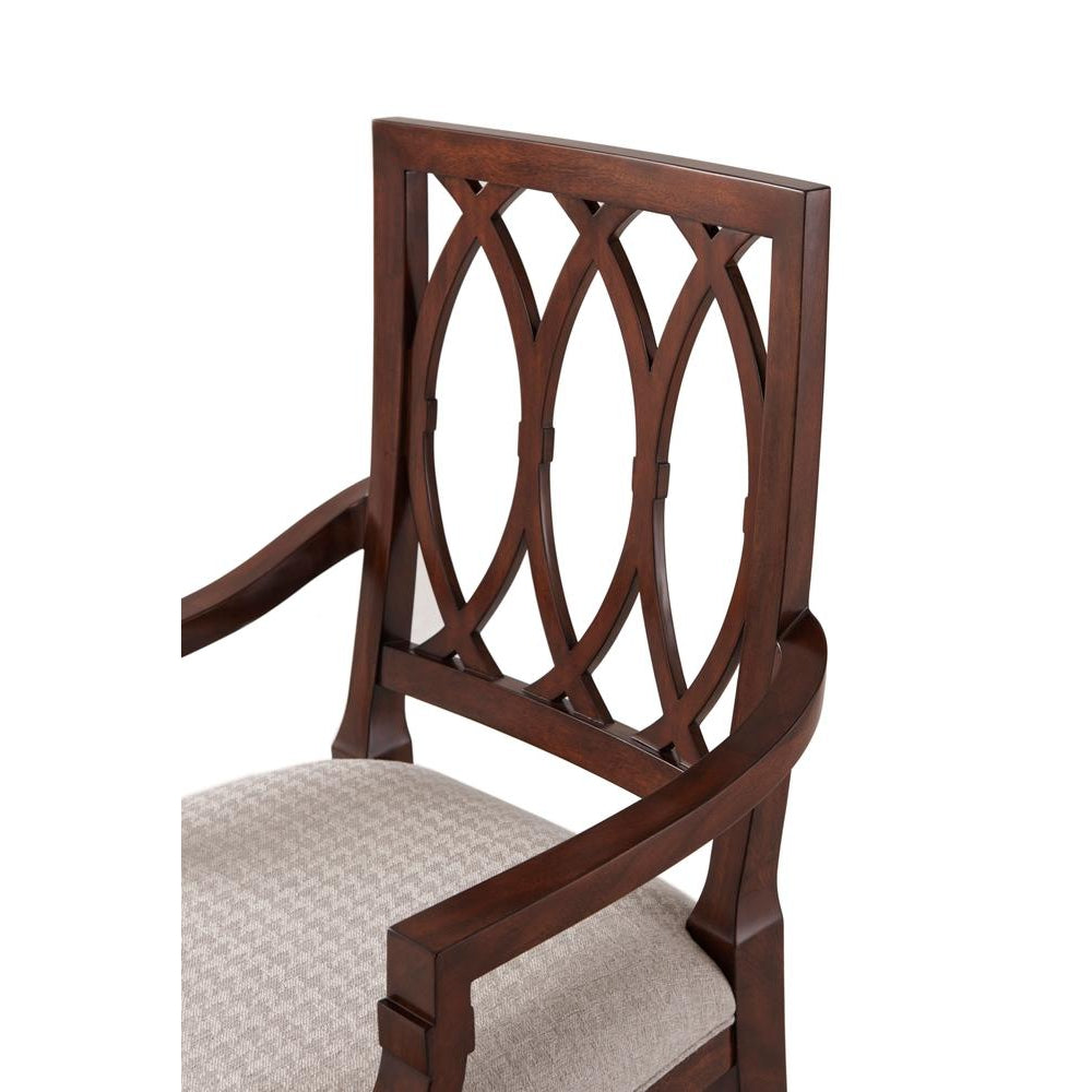 Lady Emily's Invitation Armchair - Set of 2-Theodore Alexander-THEO-4100-905.1AQP-Dining Chairs-4-France and Son