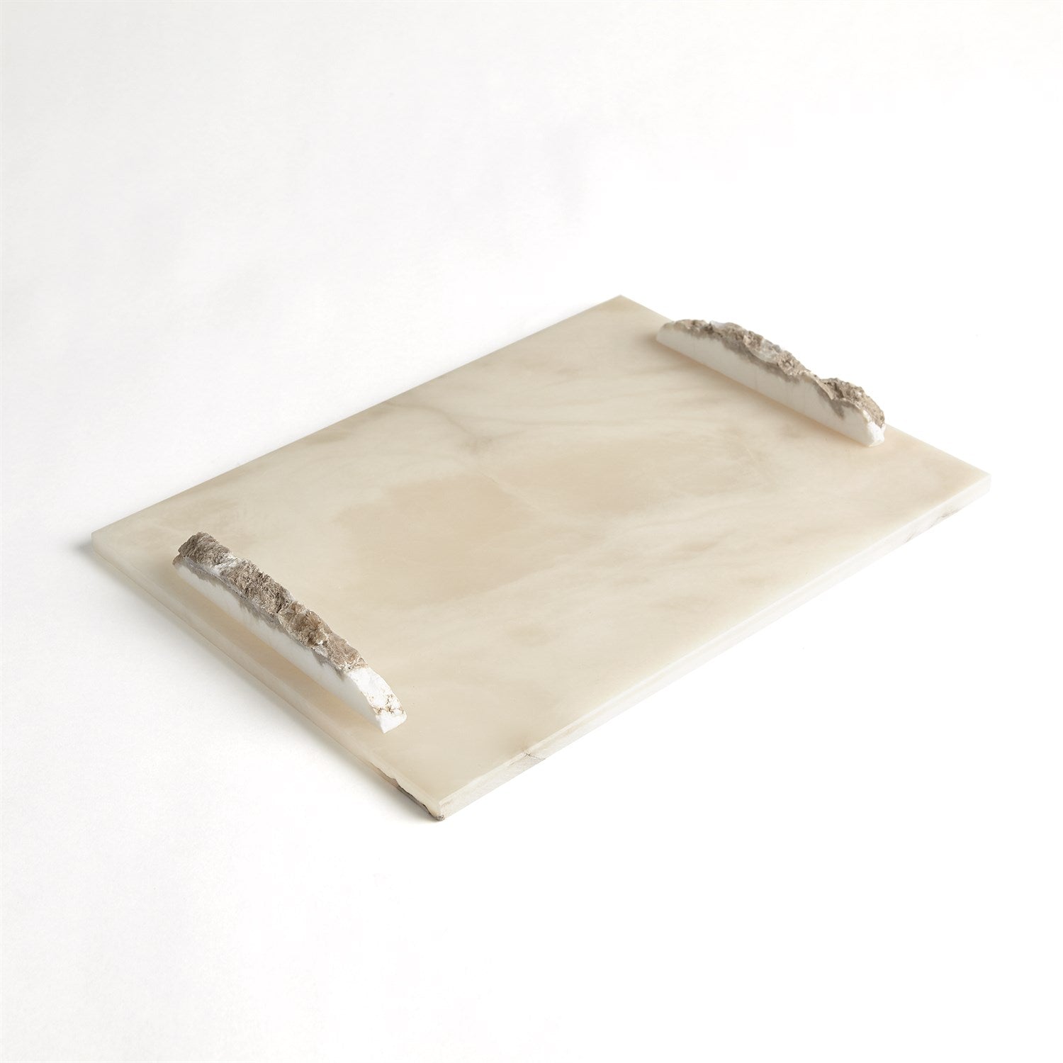 Alabaster box & Tray-Global Views-GVSA-7.30184-Decorative ObjectsRectangle Tray-1-France and Son