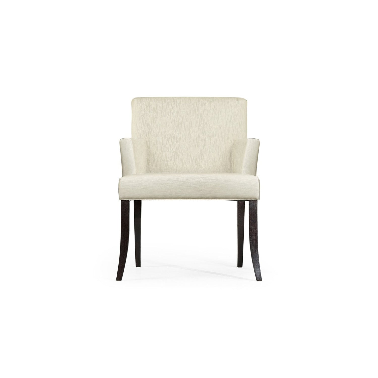 Geometric Dining Arm Chair-Jonathan Charles-JCHARLES-500289-AC-MAO-DCOM-Dining ChairsCOM by Distributor-4-France and Son
