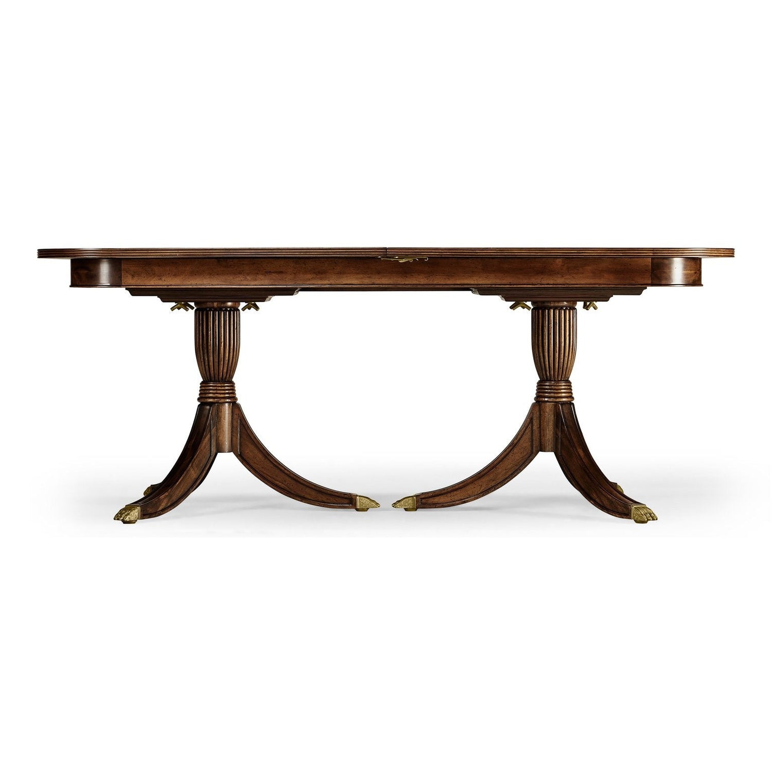 75" Regency Mahogany Extending Dining Table-Jonathan Charles-JCHARLES-492266-75L-MAH-Dining Tables-2-France and Son