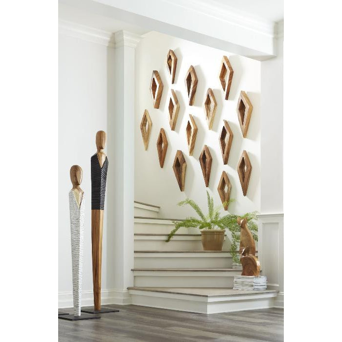 Diamond Chamcha Wood Mirror-Phillips Collection-PHIL-TH95618-MirrorsSmall-2-France and Son