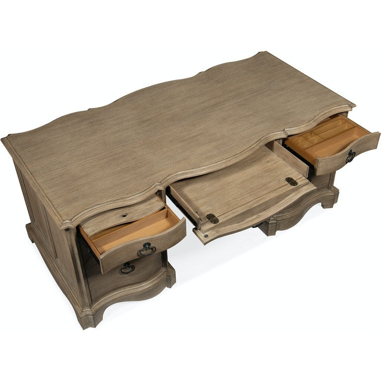 Corsica Executive Desk-Hooker-HOOKER-5180-10562-Sideboards & Credenzas-5-France and Son