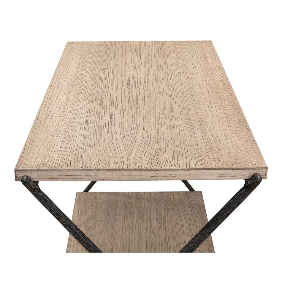 Vineyards Side Table-SARREID-SARREID-53357-Side Tables25"-5-France and Son