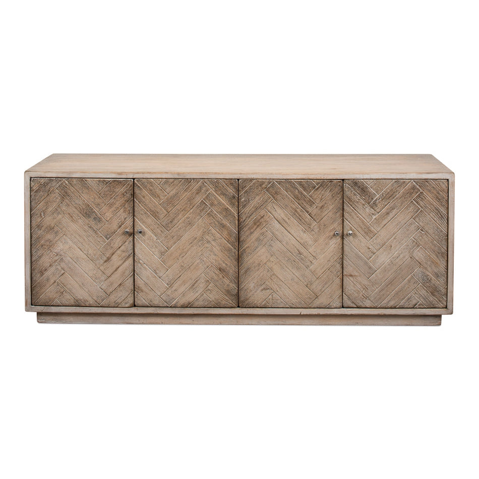 Amalia Tv Stand-SARREID-SARREID-53417-1-Sideboards & CredenzasStone Grey-1-France and Son