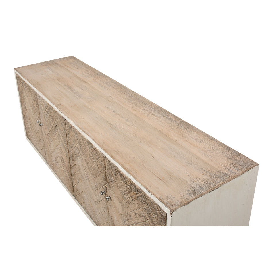 Amalia Tv Stand-SARREID-SARREID-53417-1-Sideboards & CredenzasStone Grey-6-France and Son