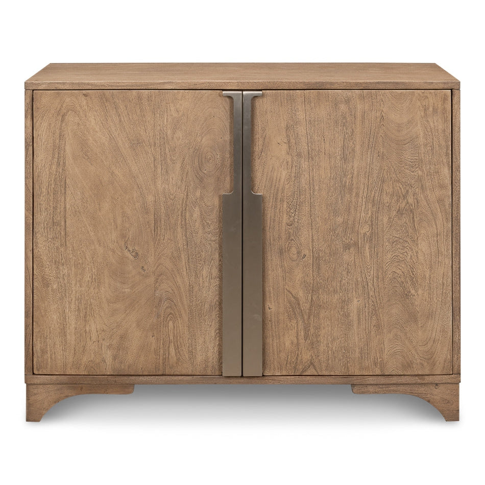 Augustus 2 Door Cabinet-SARREID-SARREID-53435-Sideboards & Credenzas-1-France and Son