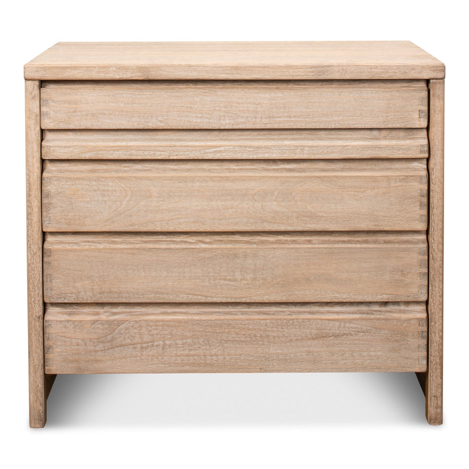 Xander Five Drawer Commode-SARREID-SARREID-53446-Dressers-1-France and Son