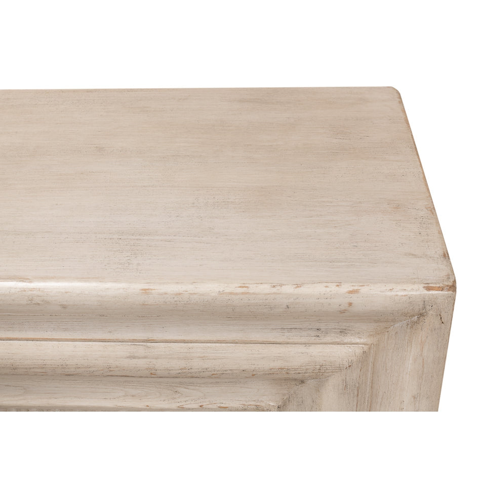 Mantel Console-SARREID-SARREID-53463-1-Console TablesStone Grey-7-France and Son
