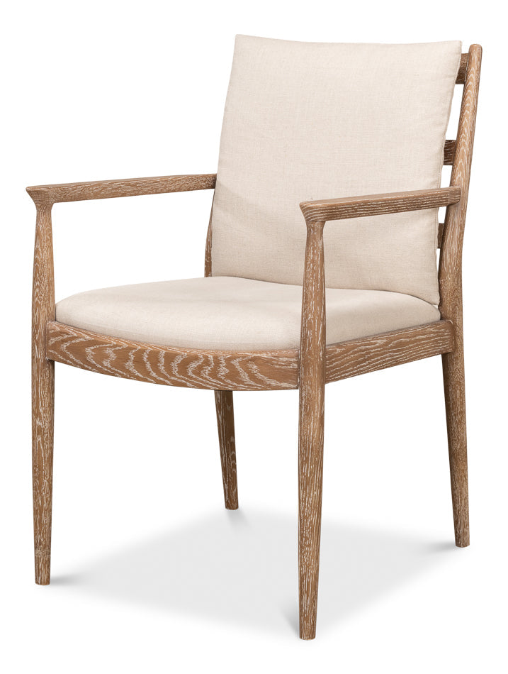 Tugen Armchair-SARREID-SARREID-53474-Outdoor Dining Arm Chair-3-France and Son