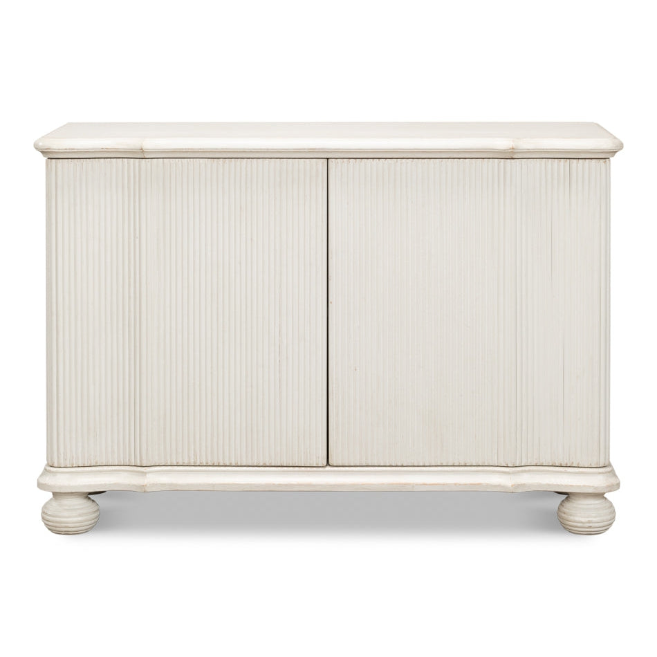 Astrid Entrance Commode Antique White-SARREID-SARREID-53678-3-Sideboards & Credenzas-1-France and Son
