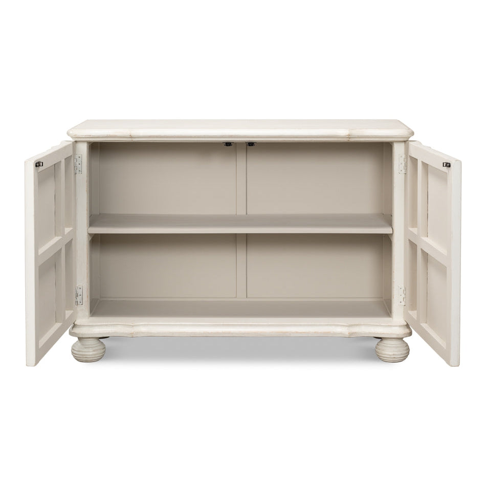 Astrid Entrance Commode Antique White-SARREID-SARREID-53678-3-Sideboards & Credenzas-2-France and Son