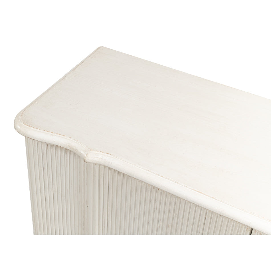 Astrid Entrance Commode Antique White-SARREID-SARREID-53678-3-Sideboards & Credenzas-3-France and Son