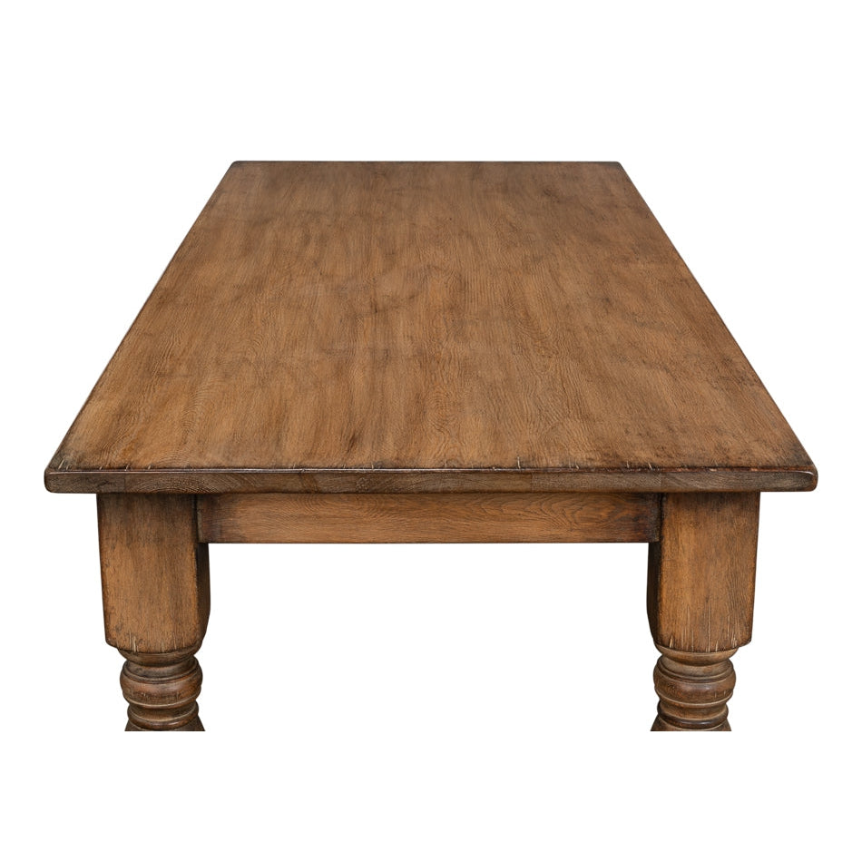 Gabby Dining Table - Brown-SARREID-SARREID-53682-2-Dining Tables-4-France and Son