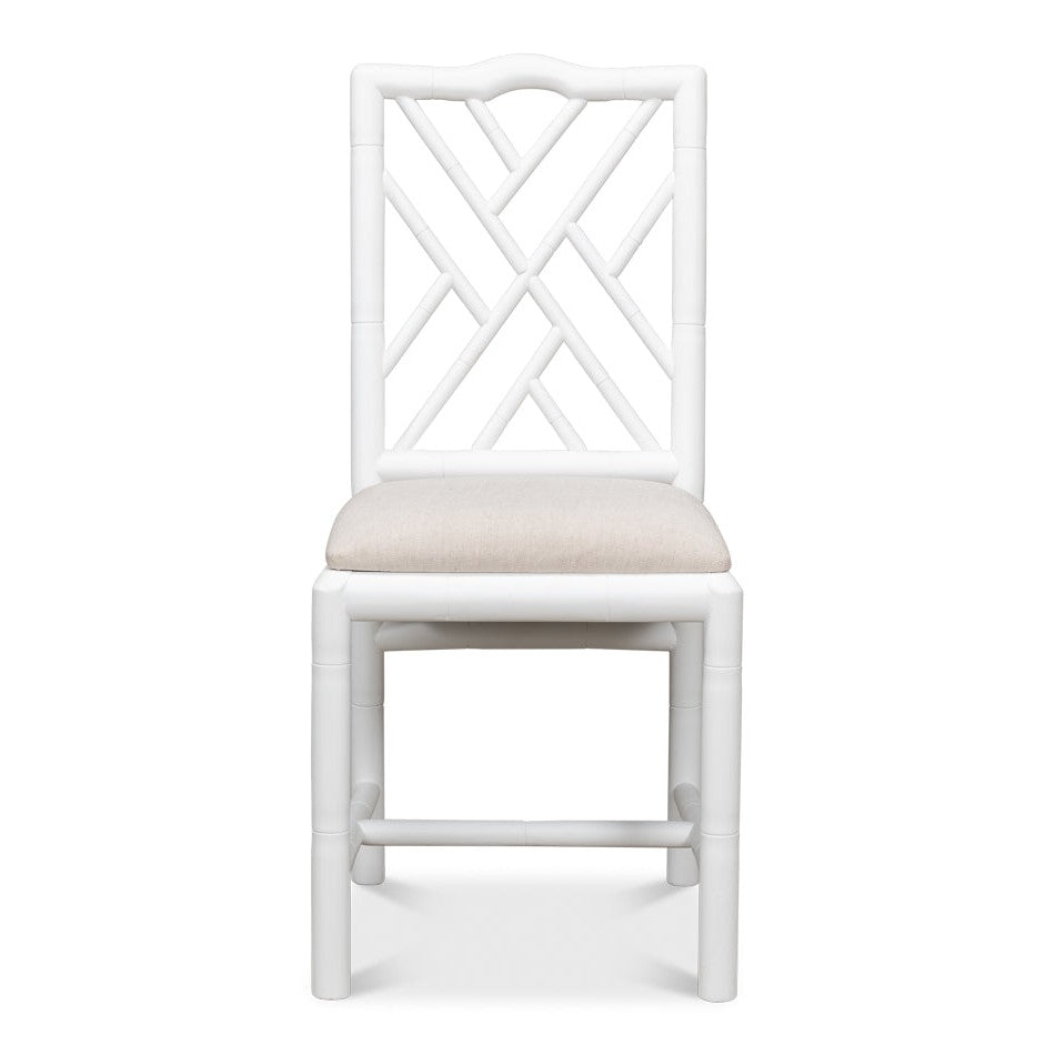Brighton Bamboo Side Chair-SARREID-SARREID-26433-Dining ChairsGrey-11-France and Son
