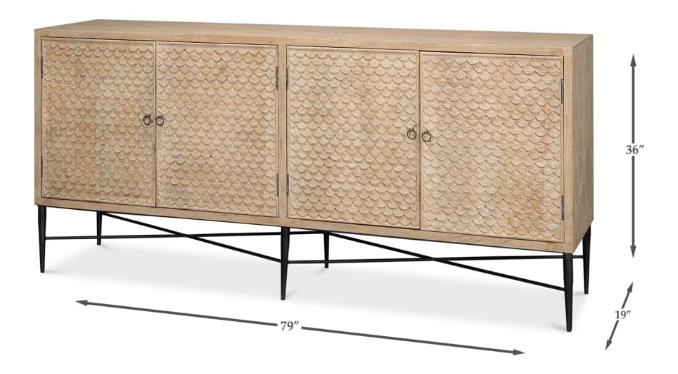 Archie Four Door Sideboard