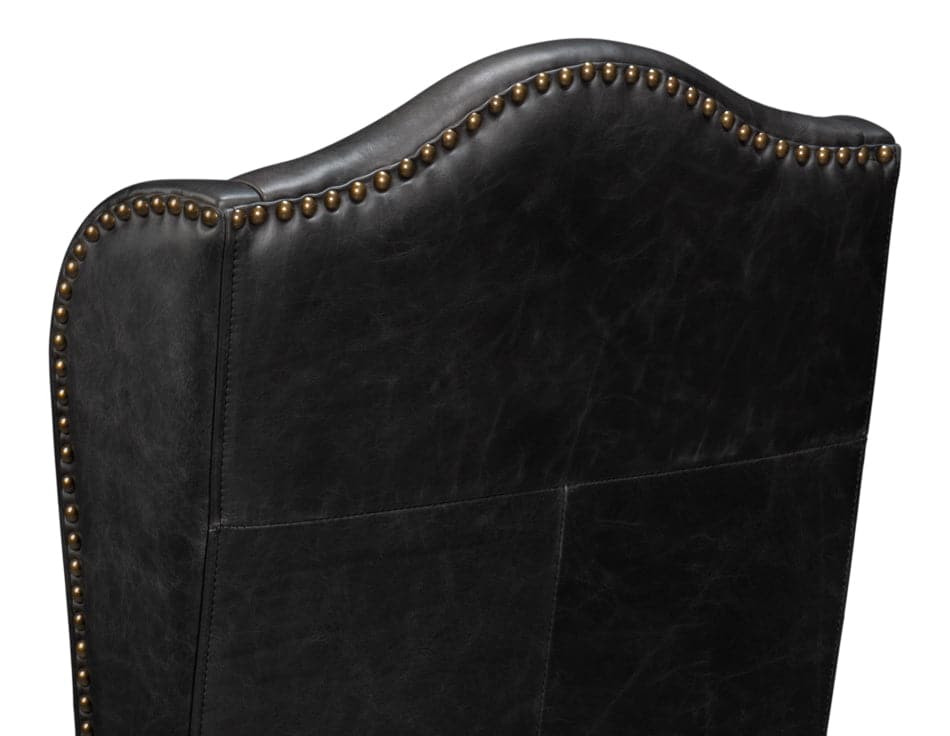 Mercado High Back Dining Chair, Black